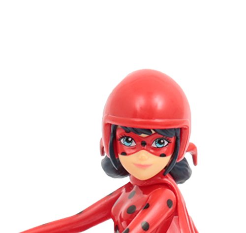 Giochi Preziosi: Moto de Ladybug, Personaje de la Serie Miraculous, 14 cm
