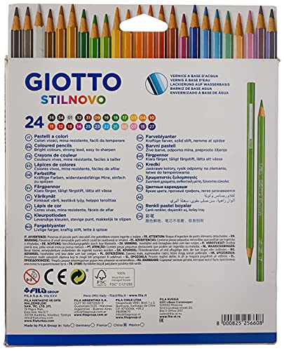 Giotto Stilnovo Lápices de Colores, Estuche 24 Uds.