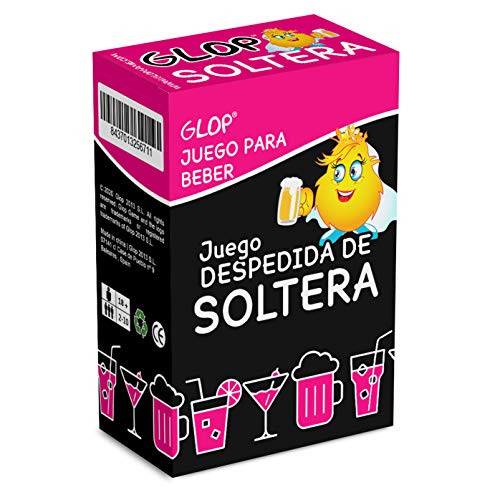 Glop Despedida de Soltera - Juegos para Despedida de Soltera - Juego para Beber - Ideas Originales para la Fiesta de la Novia - Bromas Divertidas