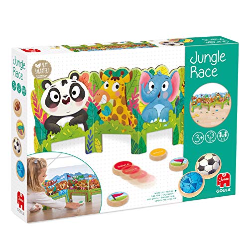 Goula - Jungle Race, Juego preescolar dinámico para niños a partir de 3 años