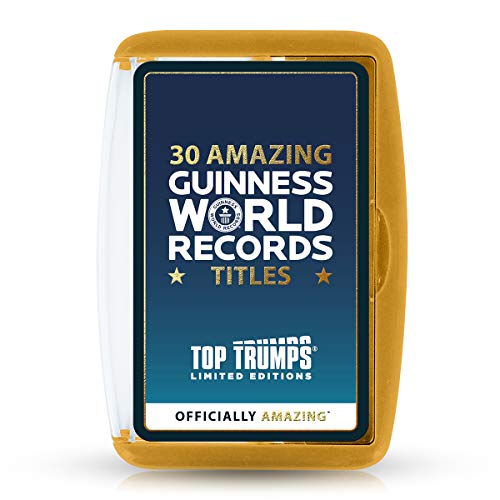 Guinness World Records 30 increíbles títulos Top Trumps Limited Editions Juego de Cartas