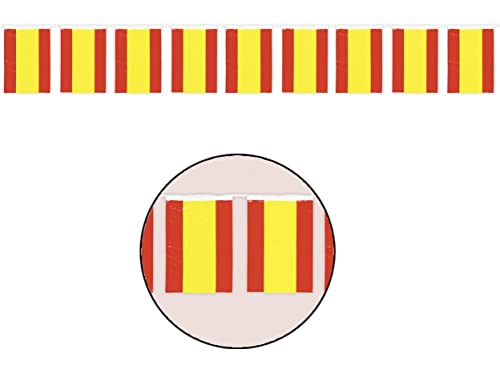 Guirca Guirnalda 50 m Banderas España 20x30, Multicolor (18508)