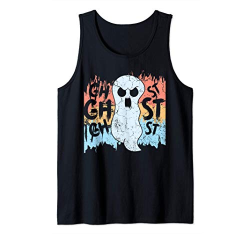 Halloween 2020 Truco o trato Brujas Fantasmas Fantasmas Camiseta sin Mangas