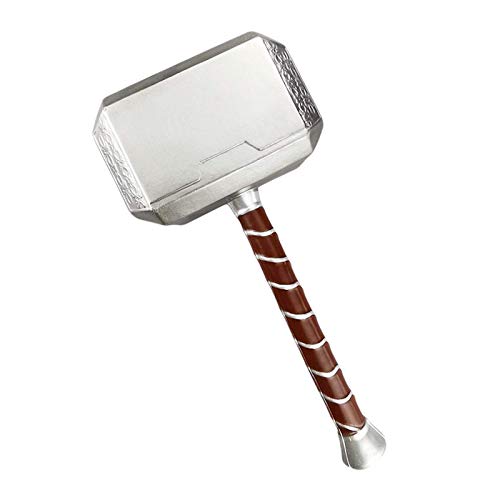 Halloween Cosplay Thor's Foam Hammer Props Replica Thunder Foam Hammer for Child Birthday Gift(17inch)