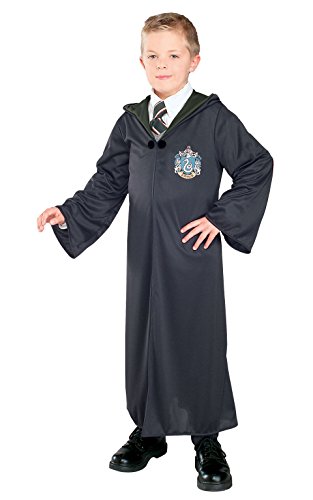 Harry Potter - Disfraz de Draco Malfoy Unisex, túnica de Slytherin, infantil 3-4 años (Rubies 884254-S)