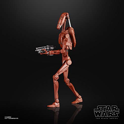 Hasbro Black Series Star Wars The Battle Droid (Geonosis) Toy 6-Inch Scale Attack of The Clones Collectible Figure, Kids Ages 4 and Up