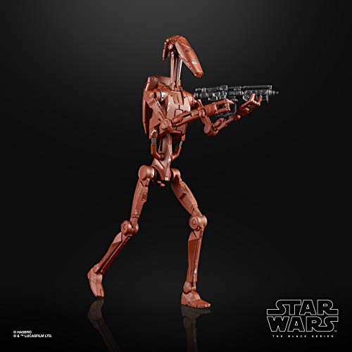 Hasbro Black Series Star Wars The Battle Droid (Geonosis) Toy 6-Inch Scale Attack of The Clones Collectible Figure, Kids Ages 4 and Up