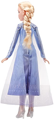Hasbro Disney Frozen Muñeca Elsa con música en Vestido Azul de Disney Frozen 2, Juguete para niños a Partir de 3 años (57237821)