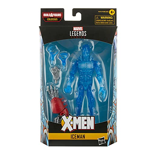 Hasbro Marvel Legends Series - Figura de Iceman de 15 cm - Diseño Premium, 2 Accesorios y 1 Pieza de Figura para armar