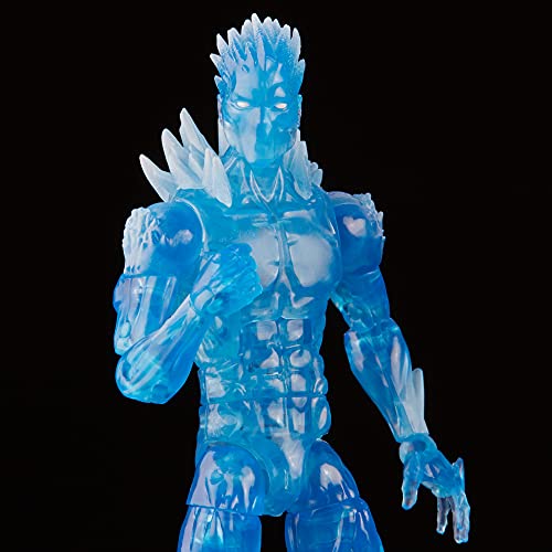 Hasbro Marvel Legends Series - Figura de Iceman de 15 cm - Diseño Premium, 2 Accesorios y 1 Pieza de Figura para armar