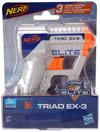 Hasbro- Nerf N-Strike Elite Triad - Pistola de juguete, Color (A1690EUA) , color/modelo surtido