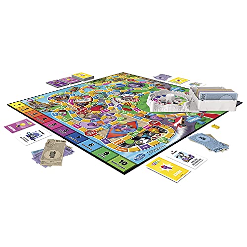 Hasbro The Game of Life F0800103 - Juego Familiar para niños a Partir de 8 años, Incluye Clavos de Colores