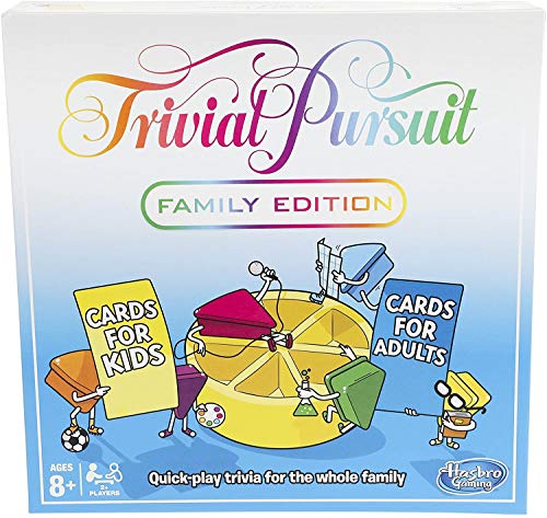 Hasbro Trivial Pursuit Family Edition Juego de Mesa (Idioma español no garantizado)