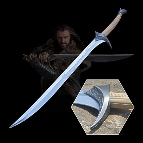 HBFYHNJ Samurai Sword, Señor De Los Anillos Bestia De La Espada De La Mordida, Usada para Los Accesorios del Modelo De Armas, Cine Y Televisión.(Size:99cm)