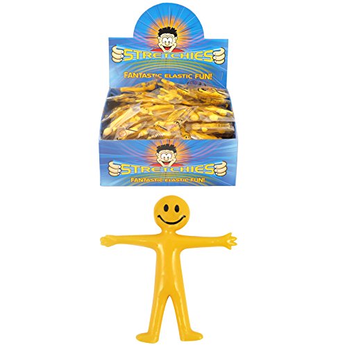 Henbrandt 12 bolsas elásticas para fiestas con texto en inglés "Smiley Yellow"