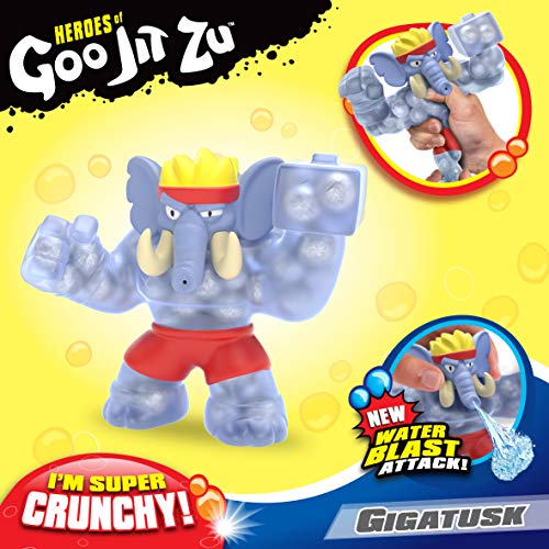 Heroes of Goo Jit Zu 41044 Hero Pack S2 GIGATUSK The Elephant, Multicolor