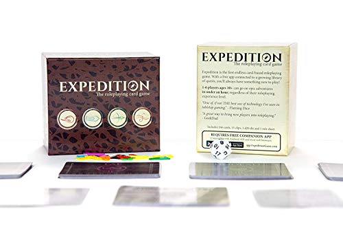 HGN Games HPSFABEXP01 Expedition: El Juego de Cartas de Roles, Multicolor
