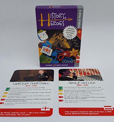 History Heroes: WORLD WAR TWO Card Game