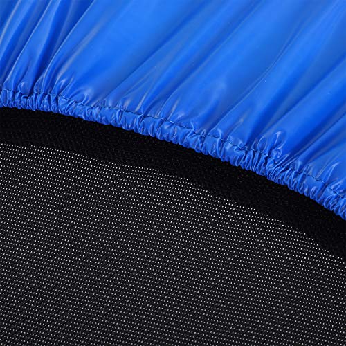 HOMCOM Cama Elástica Trampolín con Diámetro 81cm y Muelles Resistentes hasta 100kg Color Azul Oscuro (S-Φ81 x 22,5cm)