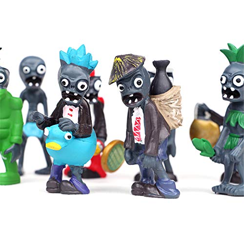 Honeytoy Plants vs Zombies Serie de Juguetes Show de Personajes Serie de Juguetes PVC Toys (B)
