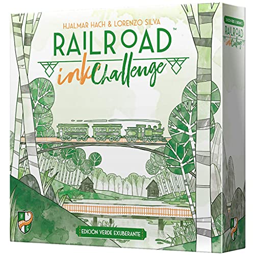 Horrible Games Railroad Ink: Edición Verde - Juego de Mesa en Español (LUMHG048)