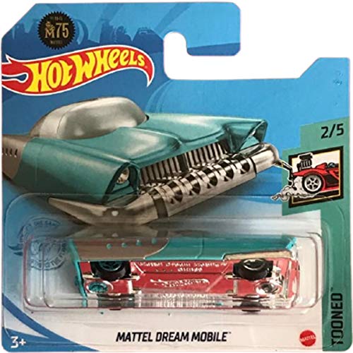 Hot Wheels Mattel Dream Mobile Tooned 2/5 2020 (014/250) Short Card