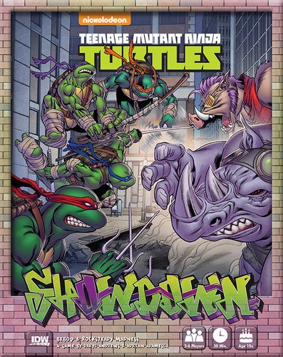 IDW Games IDW01273 Teenage Mutant Ninja Turtles: Showdown - Juego de Mesa