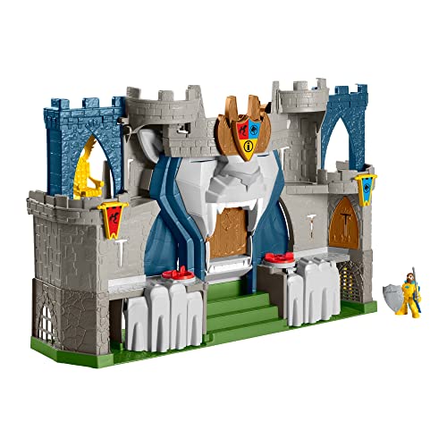 Imaginext Castillo aventuras Set de juego con figura de juguete y accesorios, regalo para niños +3 años (Mattel HCG45)