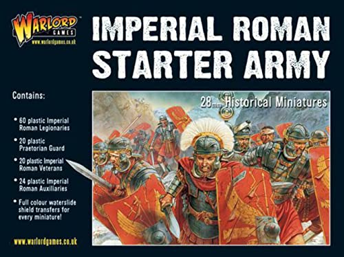 Imperial Roman Starter Army - 124 x 28mm Miniatures - Hail Ceaser - Legionaries Praetorians Veterans by Roman