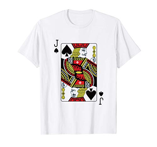 Jack of Spades jugando al póker de cartas Camiseta