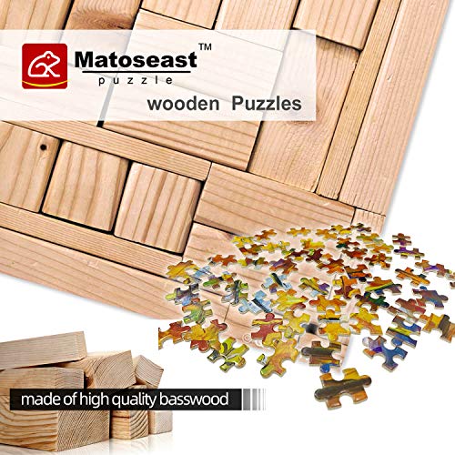 Juego de fiesta Puzzles de madera pura 1000 piezas Puzzles para el canal de estantería adulto