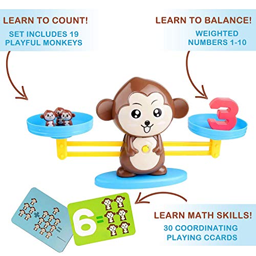 juegos matematicos para niños, Equilibrar Juego De Matemáticas 65 Piezas Juguete De Aprendizaje Aprender A Contar Números Y Matemática Básica Niños Educación Temprana Juguete Animal