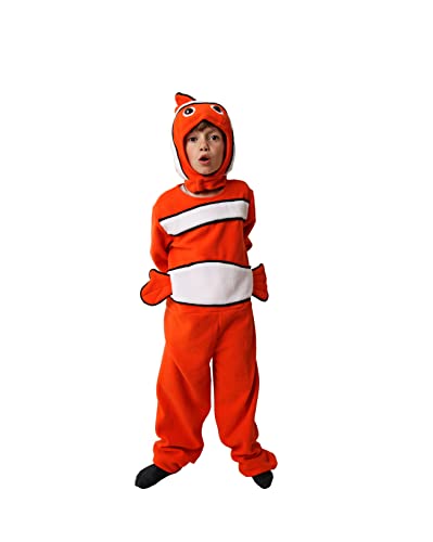 Juguetutto - Disfraz Disfraz Pez Payaso Nemo para niño y niña (5-6 años)