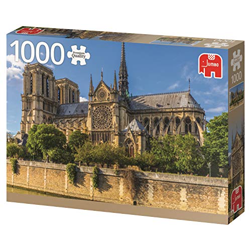 Jumbo- Notre Dame, Paris Puzzle de 1000 piezas (18528.0) , color/modelo surtido