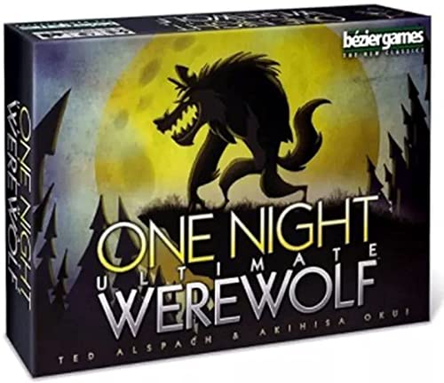 KCH Juegos De Mesa One Night Ultimate Werewolf Divertido Juego De Cartas De Estrategia Daybreak Familiar para Niños Adultos Fiesta En Casa Jugando A Las Cartas