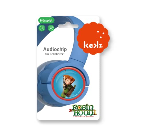 Kekz Audiochip para el oído de Galletas Robin Hood – sucesión 14: Robin y el Rey como Galleta, Juego de Sonido para niños a Partir de 3 años, Tiempo de Juego Aprox. 53 Minutos