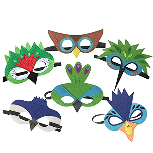 KerDejar Juego de máscara de disfraz de ala de pájaro para Halloween, cosplay, ropa de animales