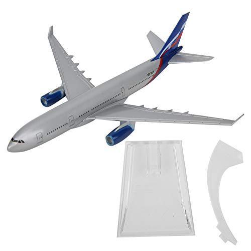 Kit de Modelo de avión de 16 cm, Modelo de avión de Metal de aleación de Alta simulación + Base + Soporte Juguetes voladores para niños Kits de Garaje para niños Niños Niñas(#2)