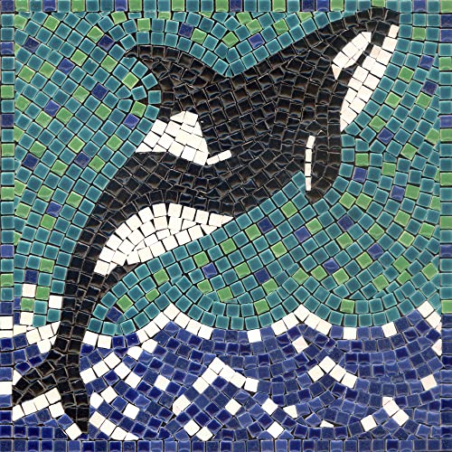 kit mosaico DIY manualidades, 20x20cm Orca