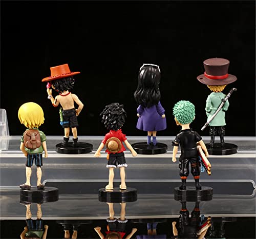KOLLULA Anime Figure - Juego de 6 figuras para decoración de escritorio