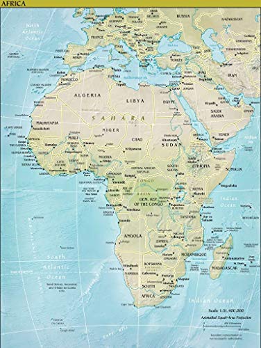 Lais Puzzle Mapa de África 1000 Piezas