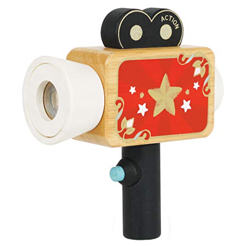 Le Toy Van-Cámara de película (Hollywood Film Camera Premium Wooden Toy)