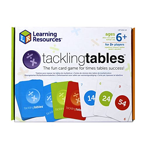 Learning Resources- Set para los Alumnos para Practicar Las Tablas de multiplicar, Multicolor (LSP1212-UK)