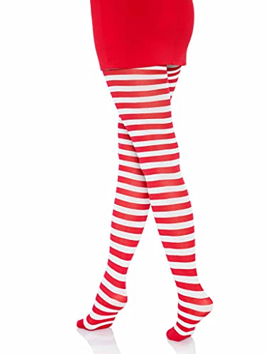 Leg Avenue- Mujer, Color blanco y rojo, Talla Plus (EUR 42-46) (7100Q07062)