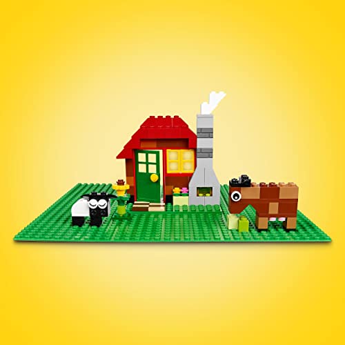 LEGO 11023 Classic Base Verde de 48x48 Tacos, Placa Tablero de Construcción y Expansión, Juegos de Construir para niños
