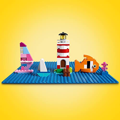 LEGO 11025 Classic Base Azul de 32x32 Tacos, Placa Tablero de Construcción y Expansión, Juegos de Construir para Niños