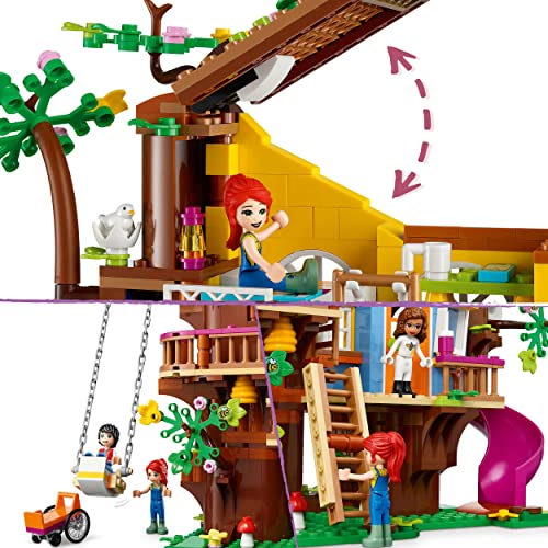 LEGO 41703 Friends Casa del Árbol de la Amistad, Set con Mini Muñecas Mia y River, Juguete Educativo para Niños y Niñas 8+ años