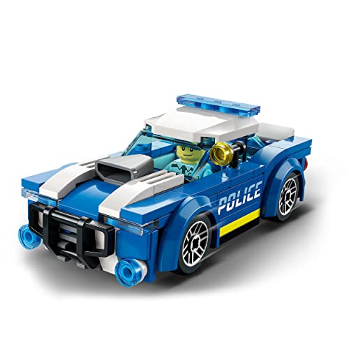 LEGO 60312 City Coche de Policía de Juguete para Niños y Niñas de 5 Años, Set con Mini Figura, Idea de Regalo