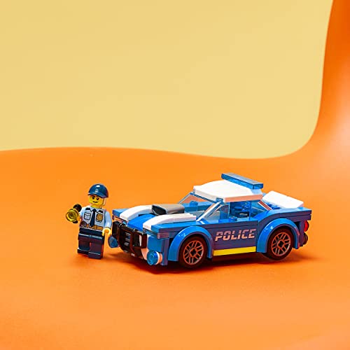 LEGO 60312 City Coche de Policía de Juguete para Niños y Niñas de 5 Años, Set con Mini Figura, Idea de Regalo