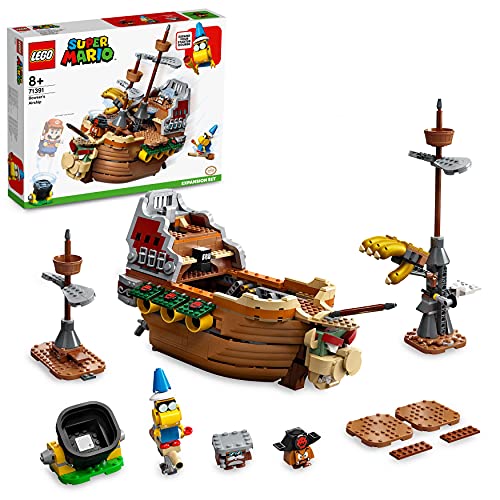 LEGO 71391 Super Mario Set de Expansión: Fortaleza Aérea de BowserJuguete de Construcción Coleccionable para Niños con Figuras